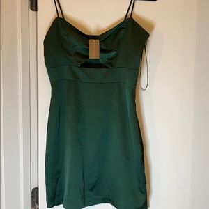 Winter Eve Green dress